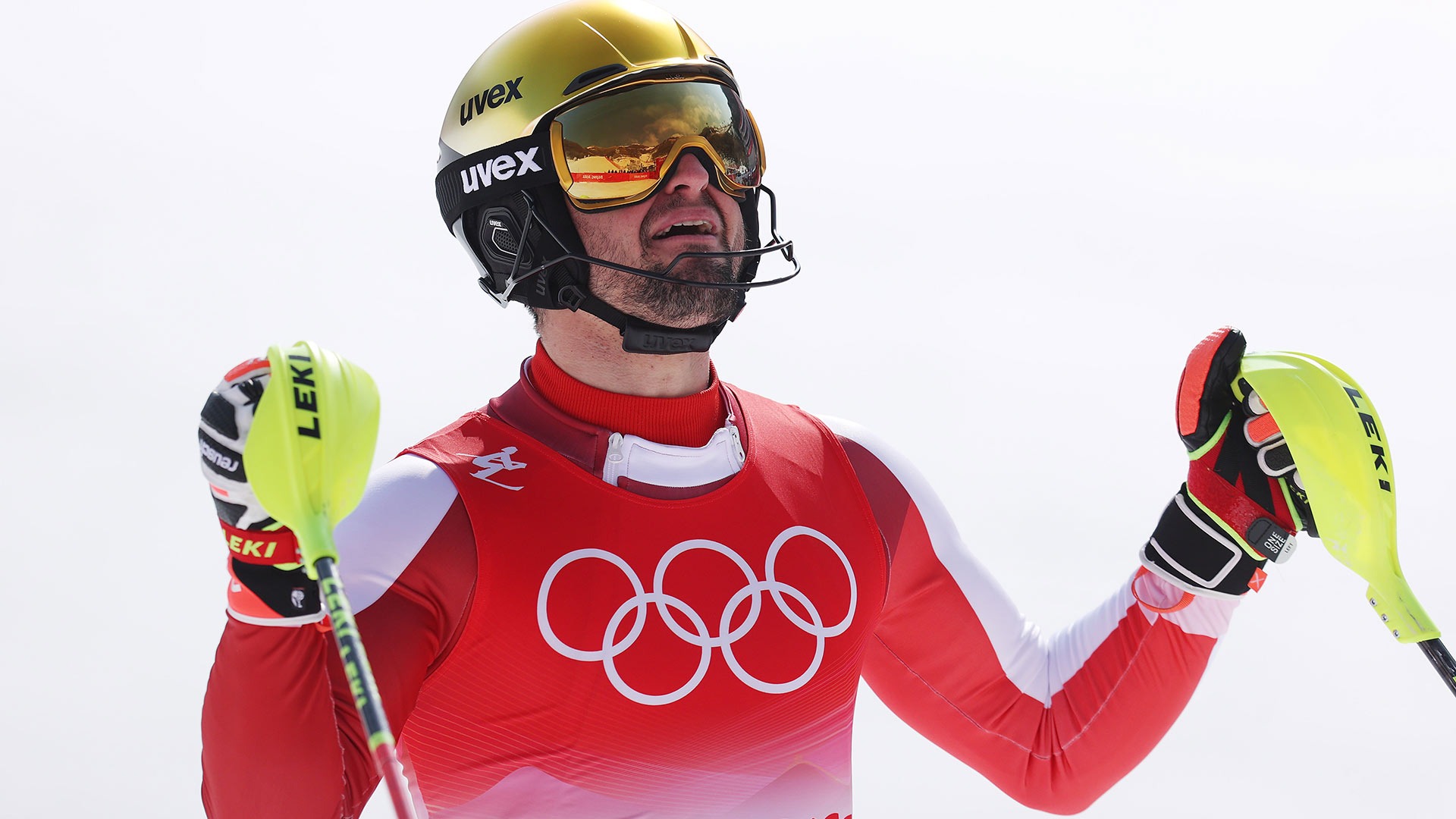 In Switzerland Strolz Wins the World Cup Slalom